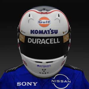 Nigel Mansell 2024 Williams Helmet - Pic 2