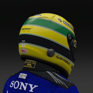 Ayrton Senna 2024 McLaren Helmet - Pic 3