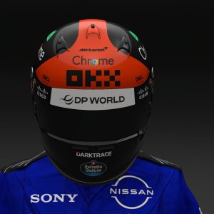 Emerson Fittipaldi 2024 McLaren Helmet - Pic 2