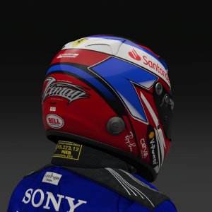 Kimi Raikkonen 2024 Ferrari Helmet - Pic 3