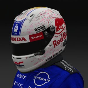 Yuki Tsunoda 2025 Mk.1 VCARB Helmet