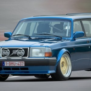 Wide Volvo Estate