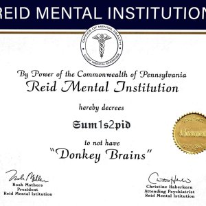 Sum1s2pid Donkey Brains Certificate.jpg