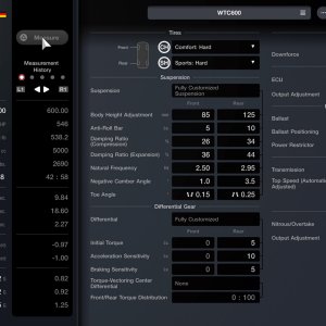 W70 WTC600 tale of the tape