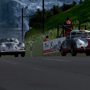 Porsches at Eiger