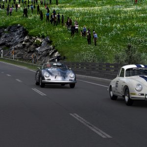 Porsches at Eiger