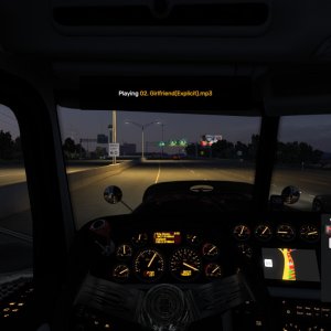 American Truck Simulator is a chill calm game with a custom radio, what could possibly go wrong?