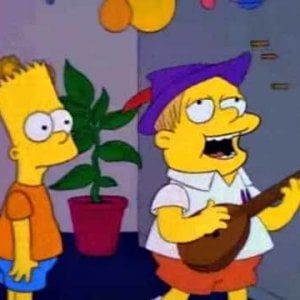 Martin sings and Bart leaves