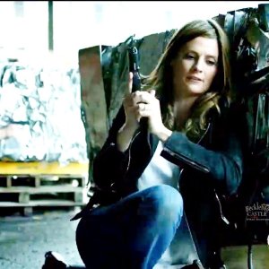 Castle 8x22 - Castle & Beckett In Gun Fight With LokSat