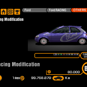  Ford Ka in Gran Turismo 4