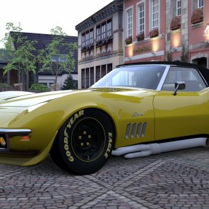 Chassis & Engine Chevrolet Corvette C2 Race Car