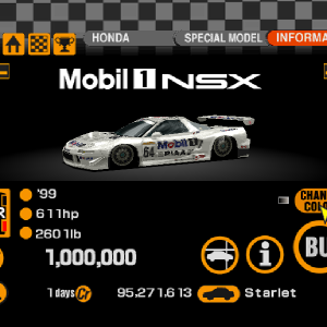 Honda Mobil 1 NSX