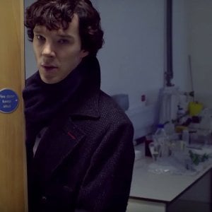 Sherlock and John's First Meeting (1x01)