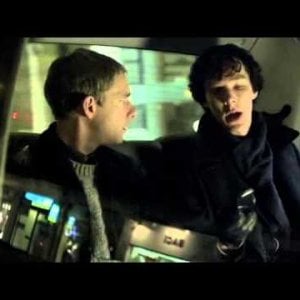 Sherlock Scans Watson (1x01)