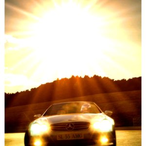 Mercedes SL55 @ Motegi 08