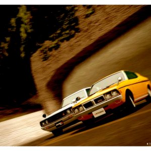 Mitsubishi Galant GTO MR @ Trial Mountain 08