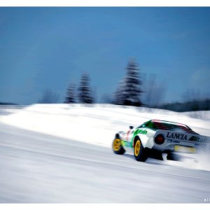 Lancia Stratos Rally Car @ Chamonix II 05