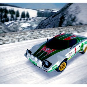 Lancia Stratos Rally Car @ Chamonix II 06