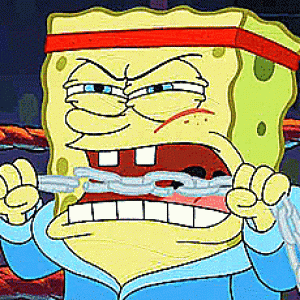 (GIF) Badass Spongebob