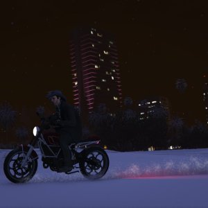 Back in time when Los Santos was Snowed Santos 5