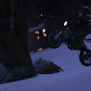 Back in time when Los Santos was Snowed Santos 1