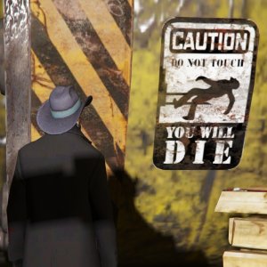 Warning signs in Los Santos are crudely humored 1