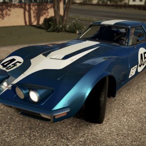 James Garner's 45 AIR Corvette L88