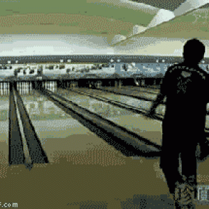 (GIF) How real men bowl