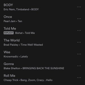 The Spotify playlist not for the sharpest tool in the shed