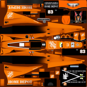 #83 Home Depot Eiffel-Honda