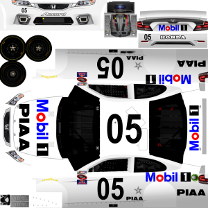 RESHIRAM5's #05 Mobil 1 Honda