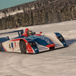 Audi R8 @ Mercedes-Benz Ice Track