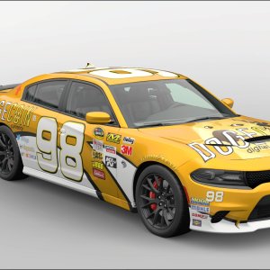 #98 Josh Wise DOGECOIN "Moonrocket" Gold 3 of 3