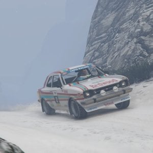 Grand Theft Auto V - Rallying In The Snow - 17