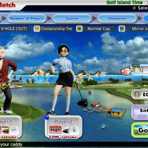 Everybody's Golf: Murphy Barrister and Sophia D'Antonio