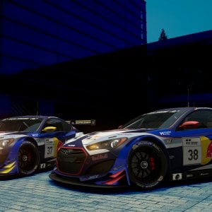 Red Bull - Hyundai N Genesis #38 & #37