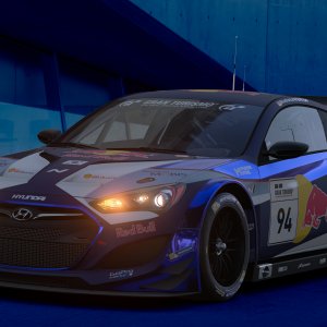 Red Bull - Hyundai N Genesis #94