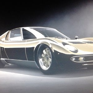 1966 Lamborghini Miura P400 Bertone Prototype CN.0706