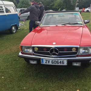 Mercedes-Benz SLC Red