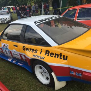 Opel Manta 400 Rally Car