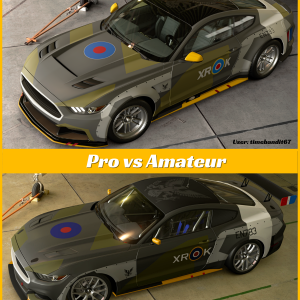 Gran Turismo SPORT Livery Pro vs Amateur