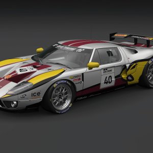 Marc VDS Racing Ford GT Front 3/4