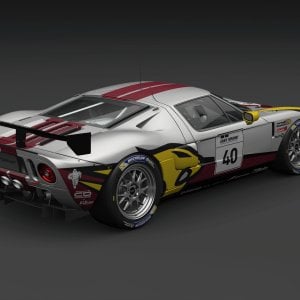 Marc VDS Racing Ford GT Rear 3/4