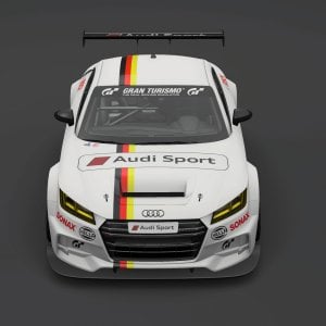 German Flag Audi TT Front