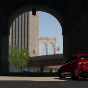 The Crew 2 - Alfa Romeo Giulia in That One Building I Can Never Remember The Name Of