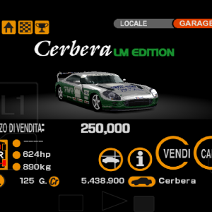 TVR Cerbera LM Green