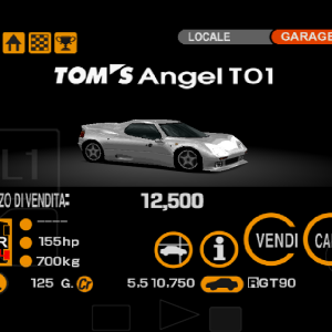 Tom's Angel T01 Silver