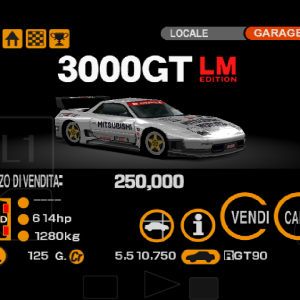 Mitsubishi GTO LM Silver