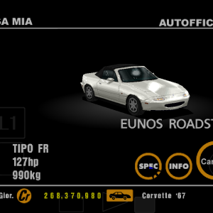 Mazda Eunos Roadster Arcade