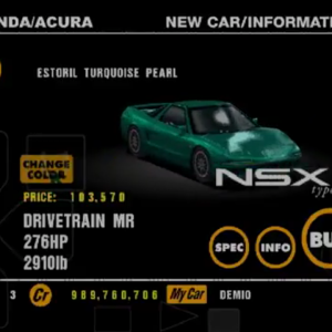 Acura NSX Type S